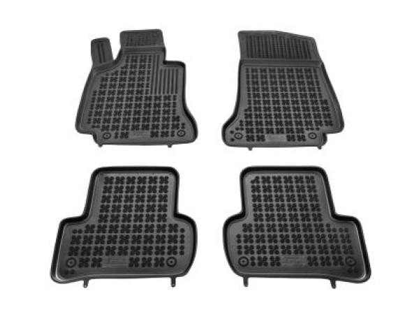Λαστιχένια πατάκια Rezaw-Plast για Mercedes W205 C-Class (2014-2021) - τύπου σκαφάκι - 4τμχ.
