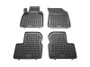Λαστιχένια πατάκια Rezaw-Plast για Nissan Micra IV K13 (2010-2016) - τύπου σκαφάκι - 4τμχ.
