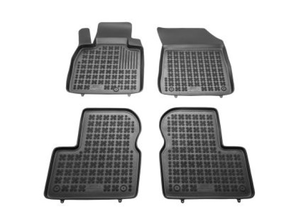 Λαστιχένια πατάκια Rezaw-Plast για Nissan Micra IV K13 (2010-2016) - τύπου σκαφάκι - 4τμχ.