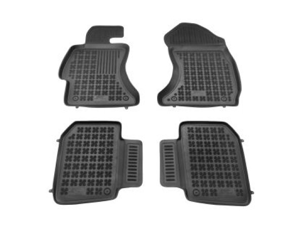 Λαστιχένια πατάκια Rezaw-Plast για Subaru WRX STI (2014+) / XV (2012+) - τύπου σκαφάκι - 4τμχ.