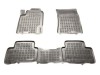 Λαστιχένια πατάκια Rezaw-Plast για Ssangyong Rexton W 2012-2017 τύπου σκαφάκι - 3τμχ.