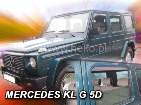 Ανεμοθραύστες Heko για Mercedes G-Class W463 (1990-2018) 5 πορτο - 4 τμχ. εμπρός και πίσω
