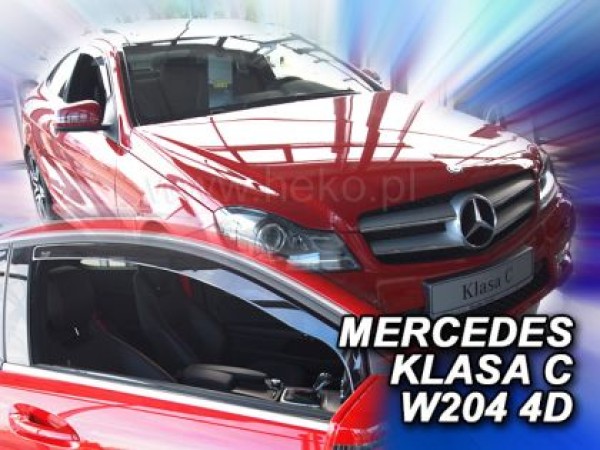 Ανεμοθραύστες Heko για Mercedes C-Class W204 (2006-2014) 3 πορτο