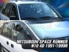 Ανεμοθραύστες Heko για Mitsubishi Carisma (1999-2004) sedan - 2 τμχ. εμπρός
