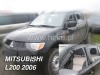 Ανεμοθραύστες Heko για Mitsubishi L-200 (2015+) 4 πορτο - 4 τμχ. εμπρός και πίσω