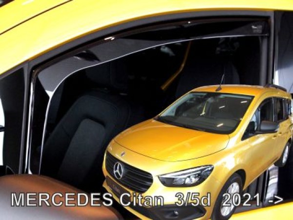 Ανεμοθραύστες Heko για Mercedes Citan (2021+) 3 / 5 πορτο - 2τμχ. εμπρός