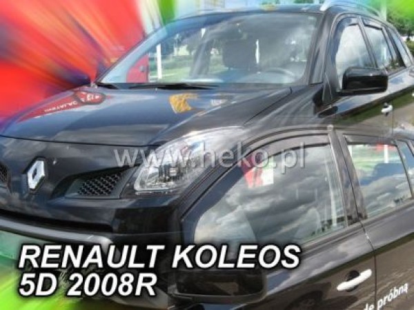 Ανεμοθραύστες Heko για Renault Koleos (2008+)- 4 τμχ εμπρός και πίσω