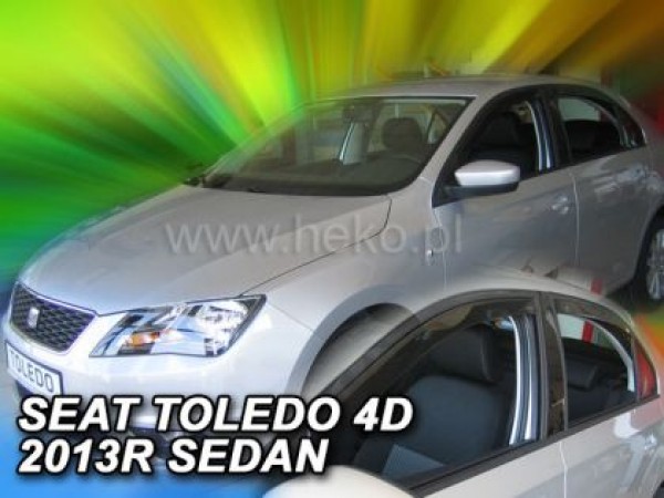 Ανεμοθραύστες Heko για Seat Toledo (2013+) 5 πορτο - 4 τμχ. εμπρός και πίσω
