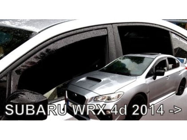 Ανεμοθραύστες Heko για Subaru WRX (2014+) sedan - 2τμχ. εμπρός