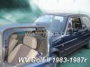 Ανεμοθραύστες Heko για Vw Golf 2 (1983-1987) (με το μικρό παραθυράκι) sedan - 2 τμχ εμπρός