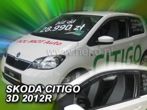 Ανεμοθραύστες Heko για Skoda Citigo / Vw Up (2012+) 3 πορτο