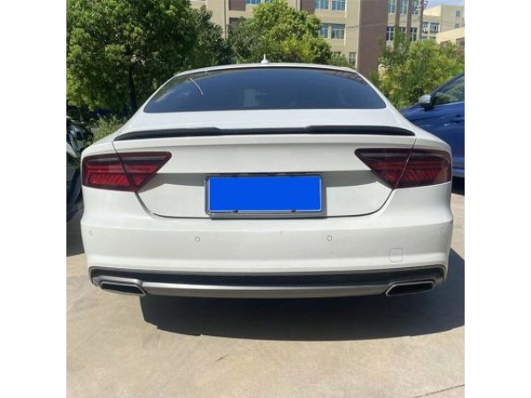 Αεροτομή πορτ μπαγκάζ για Audi A7 (2012-2018) - μαύρη γυαλιστερή