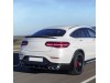 Αεροτομή πορτ μπαγκάζ για Mercedes GLC W253 (2016-2018) coupe - μαύρη γυαλιστερή