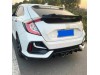 Αεροτομή πορτ μπαγκάζ για Honda Civic (2016-2020) M4 Style - μαύρη γυαλιστερή