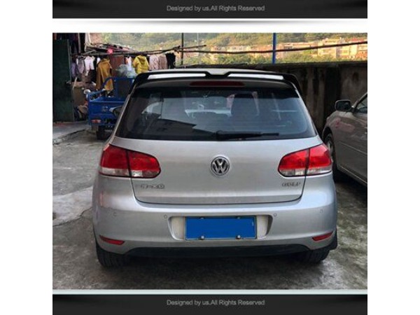 Αεροτομή οροφής για Volkswagen Golf 6 (2008-2013) - OTR Style - μαύρη γυαλιστερή