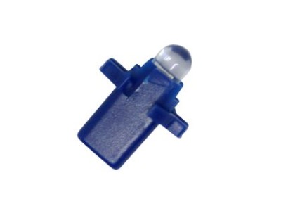 Led λάμπα τύπου B8.3D 12V / 2W μπλε - 1τμχ.