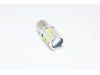 Led λάμπα BA15S με 16 ultra bright led και προτζέκτορα μονού φωτισμού πορτοκαλί - 1τμχ.