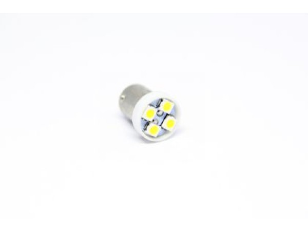 Led λάμπα τύπου BA9 με 4 SMD led - 1τμχ.