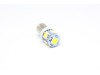 Led λάμπα τύπου BA9 με 5 SMD led 5000K εκ διαμέτρου αντίθετα - 1τμχ.