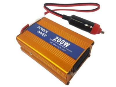 Inverter αυτοκινήτου 12v σε 220v - 200W