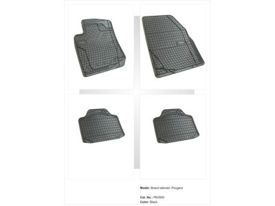 Λαστιχένια πατάκια Frogum universal για Citroen C1,C2, C3, C4 ,C5, Xsara Picasso - 4τμχ.