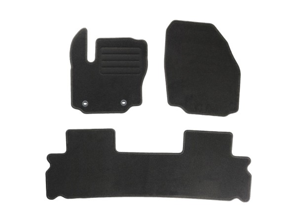 Πατάκια μοκέτα για Ford S-Max 2006-2012 5m - Texer Basic - 3τμχ.