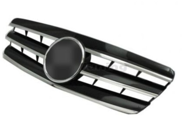 Μάσκα για Mercedes W203 (2000-2007) - CL look μαύρη