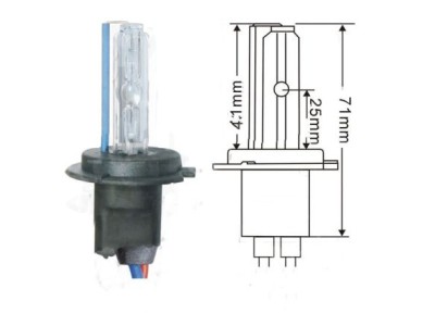 Λάμπα xenon H7C 6000K 35W - 1τμχ.