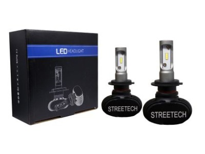 Led λάμπες Η7 για μεσαία ή μεγάλα φώτα 8000 lumen , 36 Watt - 6000K - 2τμχ.