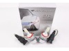 Led λάμπες 9006 για μεσαία ή μεγάλα φώτα 7600 lumen , 36 Watt - COB 6000K - 2τμχ.