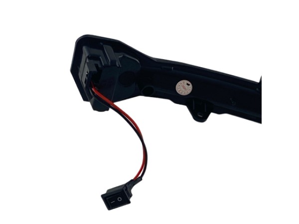 Τρεχούμενα led φλας για καθρέφτες για VW Golf 7 / Sportsvan / Touran (2010+) - φιμέ - σετ 2τμχ.