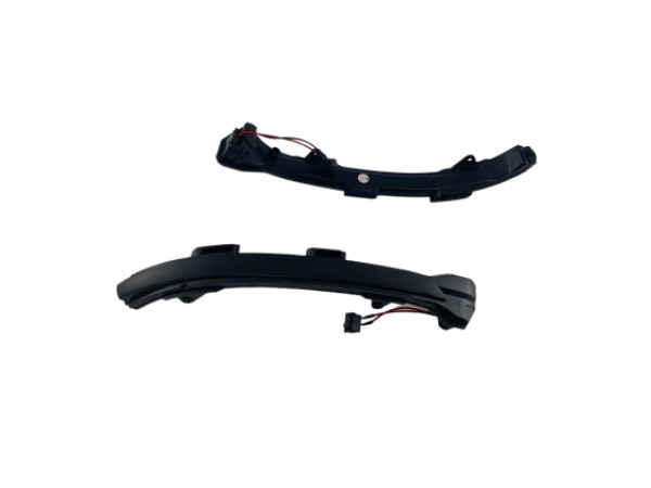 Τρεχούμενα led φλας για καθρέφτες για VW Golf 7 / Sportsvan / Touran (2010+) - φιμέ - σετ 2τμχ.