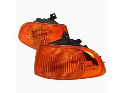 Φλας για Honda Civic 2 /3 πορτο (1992-1995) - JDM πορτοκαλί - σετ 2τμχ.