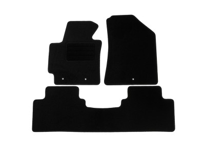 Πατάκια μοκέτα για Kia Soul II PS 2013-2018 - Texer Basic - 3τμχ.