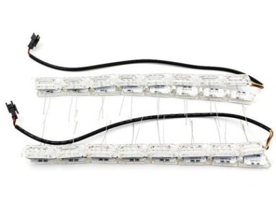 Led ταινία για φώτα ημέρας με φλας για ενσωμάτωση - 2τμχ.