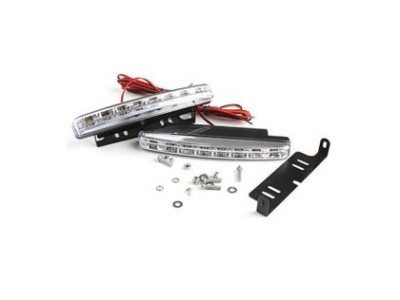 Universal led φώτα με 8 led - 2τμχ.