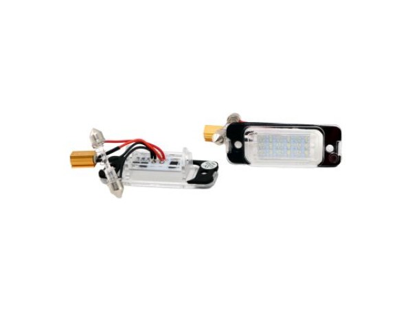 Πλαφονιέρα πίσω πινακίδας για Mercedes W163 / W164 ML (1998-2008) / W251 R-CLASS, 72x26 mm - 2 τμχ.