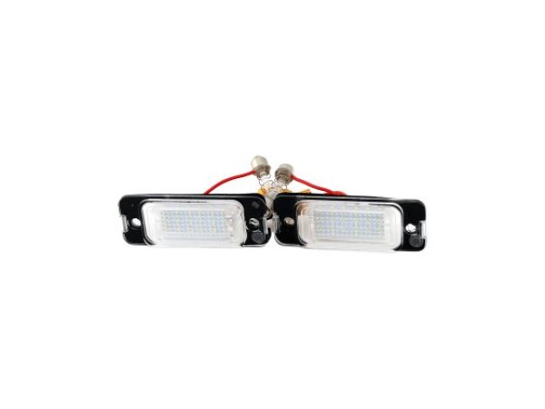 Πλαφονιέρα πίσω πινακίδας για Mercedes W163 / W164 ML (1998-2008) / W251 R-CLASS, 72x26 mm - 2 τμχ.