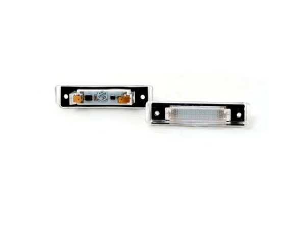 Πλαφονιέρα πίσω πινακίδας για Mercedes W124 Combi / R129 SL (1989-2001), 97x23 mm - 2 τμχ.