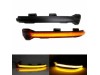Τρεχούμενα led φλας για καθρέφτες για Ford Fiesta (2008-2018), B-Max (2008-2018) - φιμέ με τρεχούμενο φλας - σετ 2τμχ.