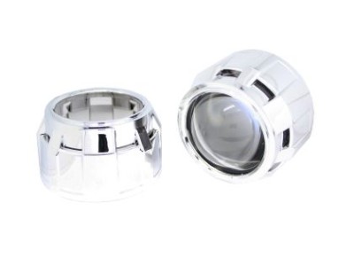 Καπάκι για προτζέκτορες Morimoto Mini 2.5'' στρόγγυλα χρωμίου D=9 cm