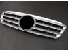 Μάσκα για Mercedes W203 (2000-2007) - 4 γρίλιες χρωμίου