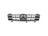 Μάσκα για Mercedes ML W164 (2005-2008) - μαύρη με πλαίσιο χρωμίου