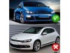 Φώτα ημέρας για προφυλακτήρα VW Scirocco (2008-2014) - R-Design - σετ 2τμχ.