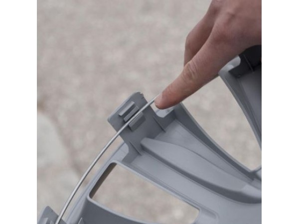 Τάσια αυτοκινήτου Evo Race Pro - 14" - Ασημί - 4 τμχ.