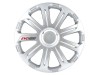 Τάσια αυτοκινήτου Evo Race Pro - 14" - Ασημί - 4 τμχ.