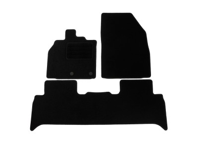 Πατάκια μοκέτα για Renault Scenic III 2009-2016 - Texer Basic - 3τμχ.