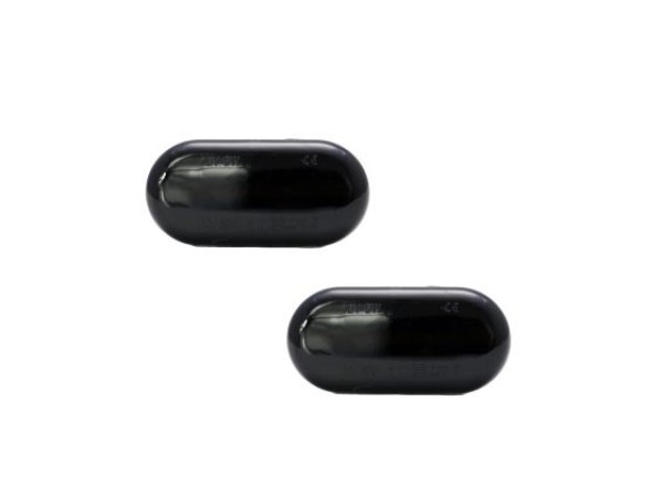 Led φλας φτερού για Renault Clio 1, Megan 1,2, Laguna 1,Twingo, Kangoo - φιμέ με τρεχούμενο φλας - σετ 2τμχ.