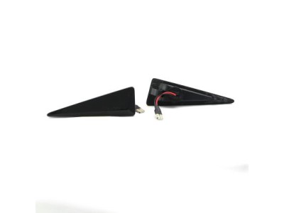 Led φλας φτερού για Renault Megan / Scenic / Espace (2002+) - φιμέ με τρεχούμενο φλας - σετ 2τμχ.