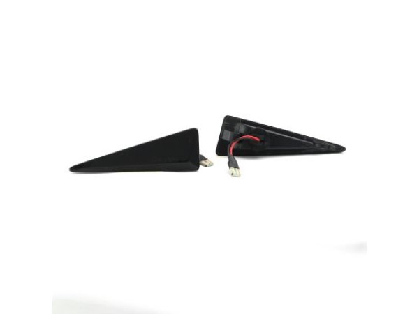 Led φλας φτερού για Renault Megan / Scenic / Espace (2002+) - φιμέ με τρεχούμενο φλας - σετ 2τμχ.